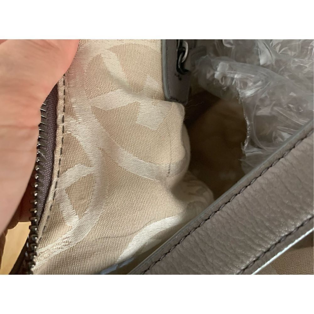 Michael Kors gray soft leather handbag - Picture 8 of 10